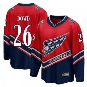 Mens Washington Capitals #26 Nic Dowd Fanatics Branded Breakaway 2020-21 Special Edition Red Jersey Dzhi